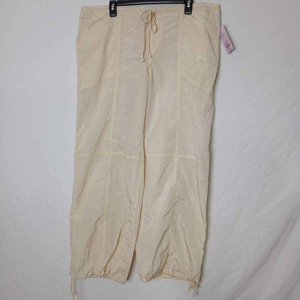 NWOT Wild Fable L parachute pants recycled nylon 1990s 90s rave urban techno